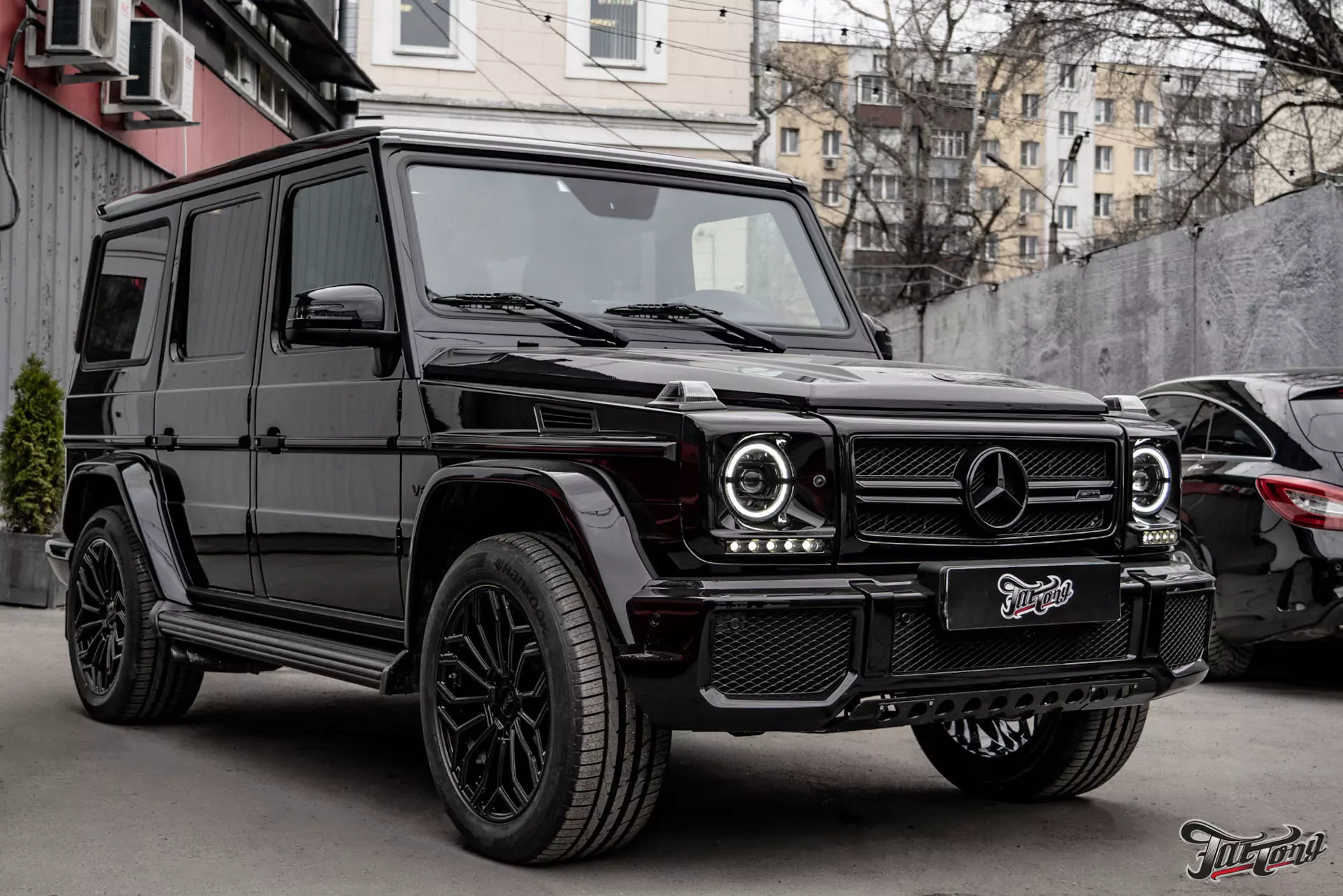Mercedes G-class. Изготовили и установили кованые диски